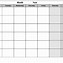 Image result for Blank Large Weekly Chart Sheet Template
