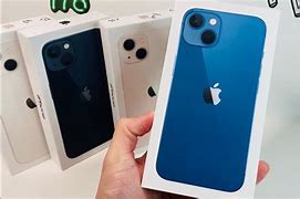 Image result for iphone 13 blue unboxing