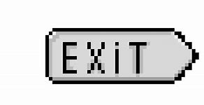 Image result for Pixelated Reboot Button