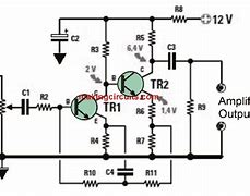 Image result for Preamplifier Circuit Diagram