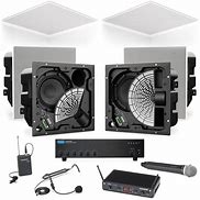 Image result for Microphone and Speaker System