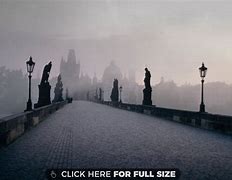 Image result for Charles Bridge Prague Spooky