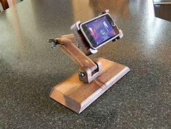 Image result for Simple Wooden Phone Holder