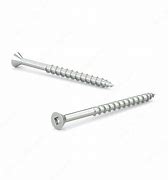 Image result for Flat Head Hex Drive Furniture Screws for Wood