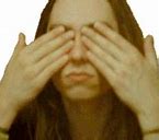 Image result for Covering Your Eyes Meme