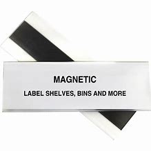 Image result for Magnetic Bin Label Holders