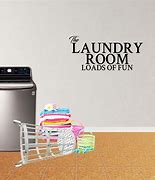 Image result for Laundry Room Sticker Wall Art