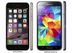 Image result for Samsung Galaxy S5 vs iPhone 6