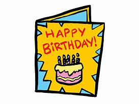 Image result for Clip Art of Birthday Cards