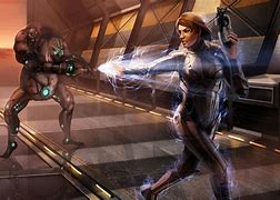 Image result for Mass Effect Biotic Art