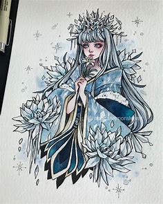 Watercolor Artist Margaret Morales. Margaret Morales is a visual designer... Continue Reading and for more art → View Websit… | Character art, Fantasy art, Drawings