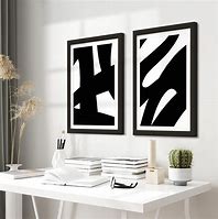 Image result for Black and White Wall Art