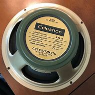 Image result for Celestion Greenback Moldy