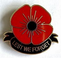 Image result for Lest We Forget Remembrance Day Poppy