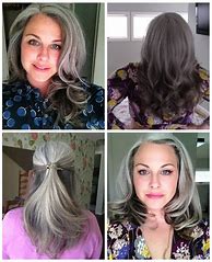 Image result for Tips for Growing Out Gray Hair