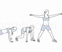 Image result for Core Exercises Burpees