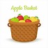 Image result for A Basket of Apple's Cartoon