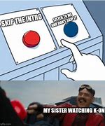 Image result for Big Intro Button Meme