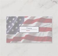 Image result for American Flag Foil Business Cards