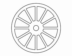 Image result for Wheel Shape Black and White