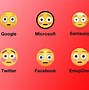 Image result for Face Less Flushed Emoji