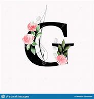 Image result for Letter G Rose Tattoo Designs