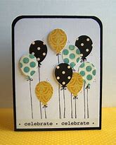 Image result for Die Cut Birthday Card Ideas