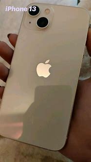 Image result for iPhone 13 Starlight Actual Pic
