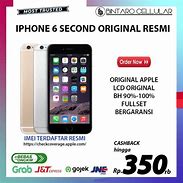 Image result for Harga iPhone 6 Second