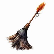 Image result for Cartoon Witch Broom Stick