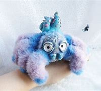 Image result for Cute Blue Fluffy Spider