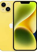 Image result for iPhone 14 Yellow PNG