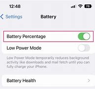 Image result for How to Add a Battery Percentage to iPhone 13