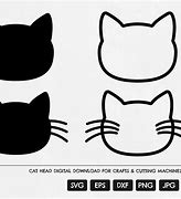 Image result for Cat Face Outline SVG