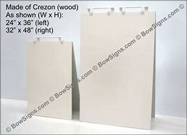 Image result for Blank Sandwich Board Signs