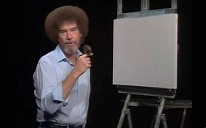 Image result for Bob Ross No Afro