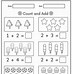 Image result for Counting Objects to 20 Worksheets