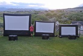 Image result for Inflatable Movie Screen Outdoor