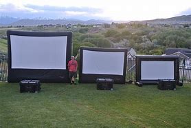 Image result for Inflatable Movie Screen Outdoor