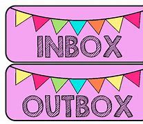 Image result for Outbox Label