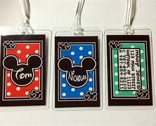 Image result for Disney Luggage Tags