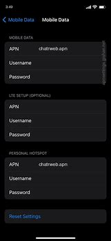 Image result for APN Settings On iPhone