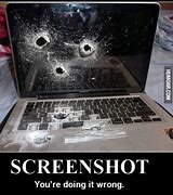 Image result for Broken Laptop Screen Meme