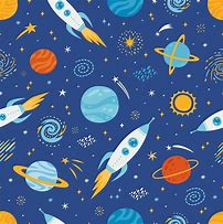 Image result for Cartoon Galaxy Pattern