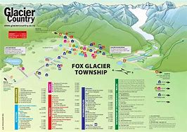 Image result for Fox Glacier Map
