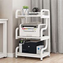 Image result for Printer Table with Shelves