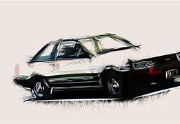Image result for Toyota Corolla Drag Drawing