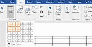 Image result for Microsoft Word Table Templates