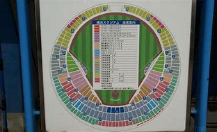 Image result for Yokohama Stadium-Seating Chart