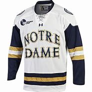 Image result for Notre Dame Hockey Jersey
